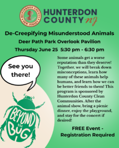 De-Creepifying Misunderstood Animals at Deer Path Park Overlook Pavillion June 25 2026